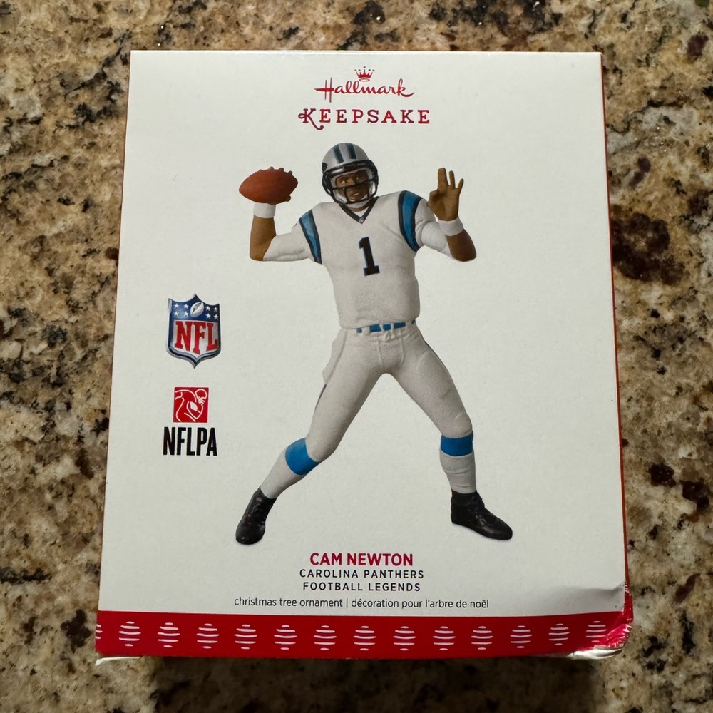 Cam Newton Carolina Panthers Hallmark Keepsake Ornament